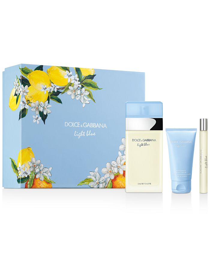 Dolce & Gabbana DOLCE&GABBANA 3-Pc. Light Blue Eau de Toilette Gift Set ...