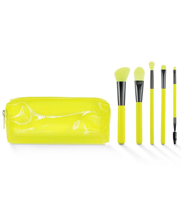 Pc Neon Makeup Brush Set