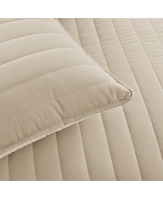 Soft Stripe All Season 3 Piece Quilt Set, King