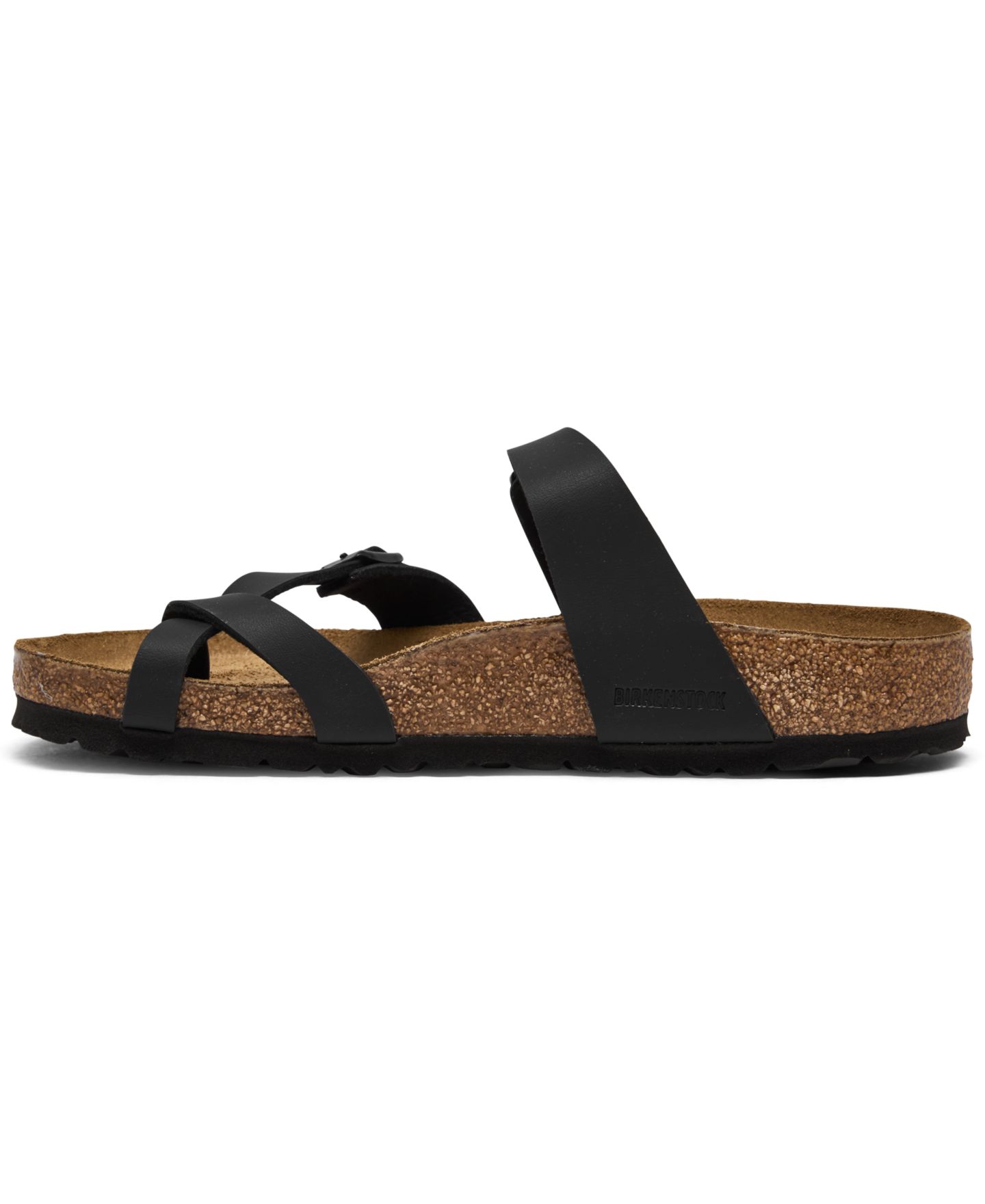 Женские сандалии Birkenstock Mayari Birko-Flor Casual, цвет: Чёрный — фото 6