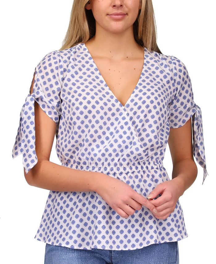 Michael kors peplum top on sale