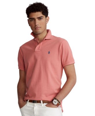 pink polo top
