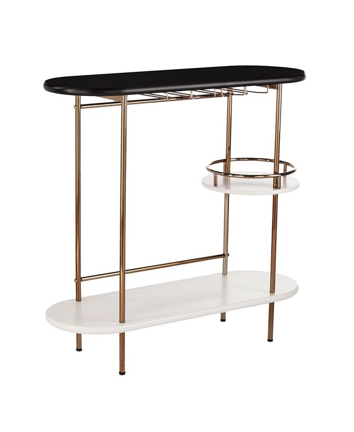 Southern Enterprises Digli Wine, Bar Table with Glassware Storage Macy's