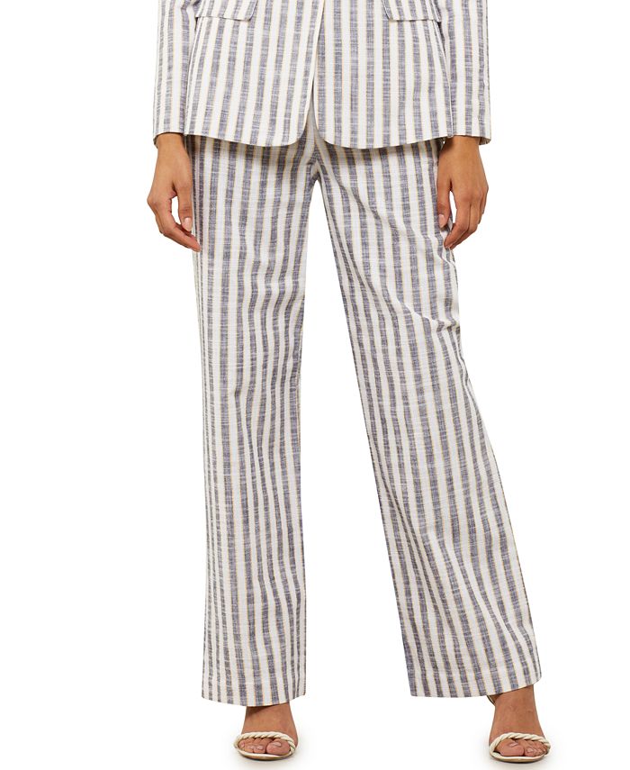 bcbg striped pants