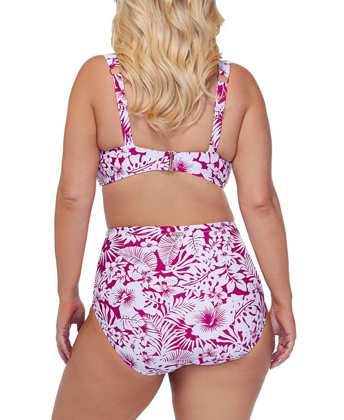 Raisins Curve Trendy Plus Size Jamaica Bikini Top & Costa Bottoms Macy's