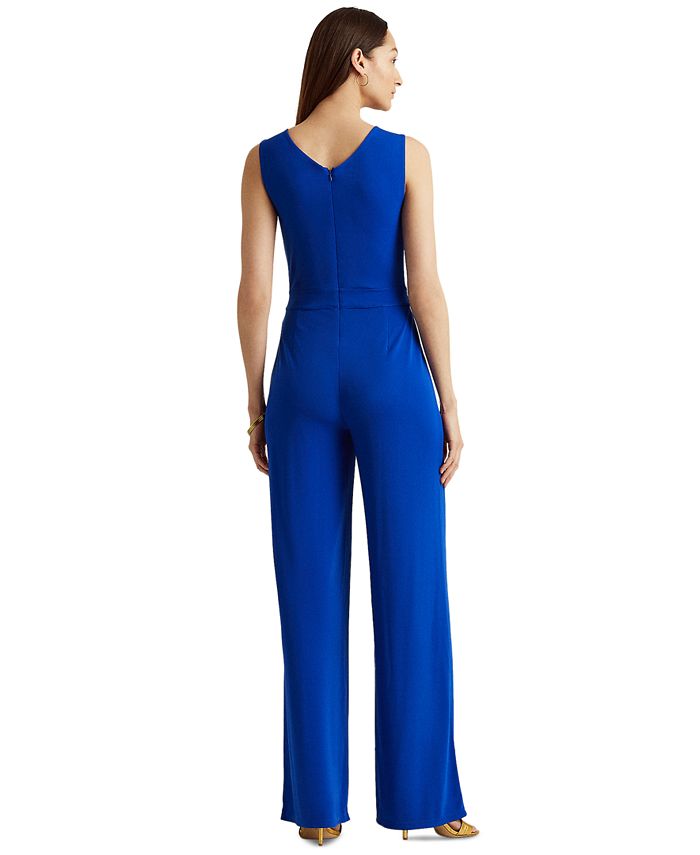 Lauren Ralph Lauren Matte Jersey Jumpsuit Macy's