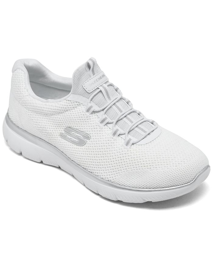 Prominente Caso Contribución Skechers Women's Summits - Cool Classic Wide Width Athletic Walking Sneakers  from Finish Line - Macy's