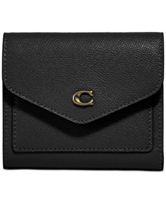 COACH Crossgrain Leather Wyn Small Wallet & Reviews - Handbags &  Accessories - Macy's