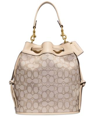 Coach Signature Jacquard Bucket COACH® GB | Signature Jacquard Bucket Hat In Organic Cotton  main image 3