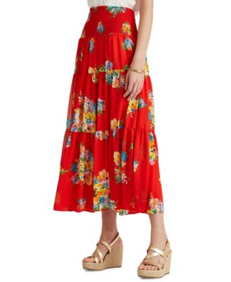 Lauren Ralph Lauren Floral Maxi Skirt 