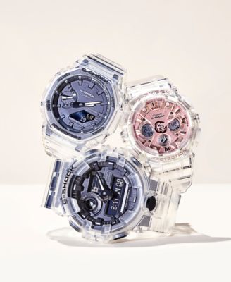 Women's Analog-Digital Clear Resin Strap Watch 45.9mm GMAS120SR-7A