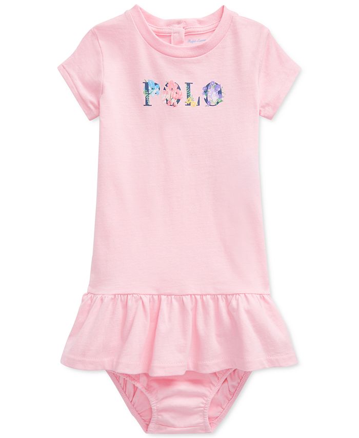 Polo Ralph Lauren Ralph Lauren Baby Girls Floral-Logo Cotton 