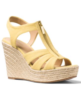 macys mk wedges