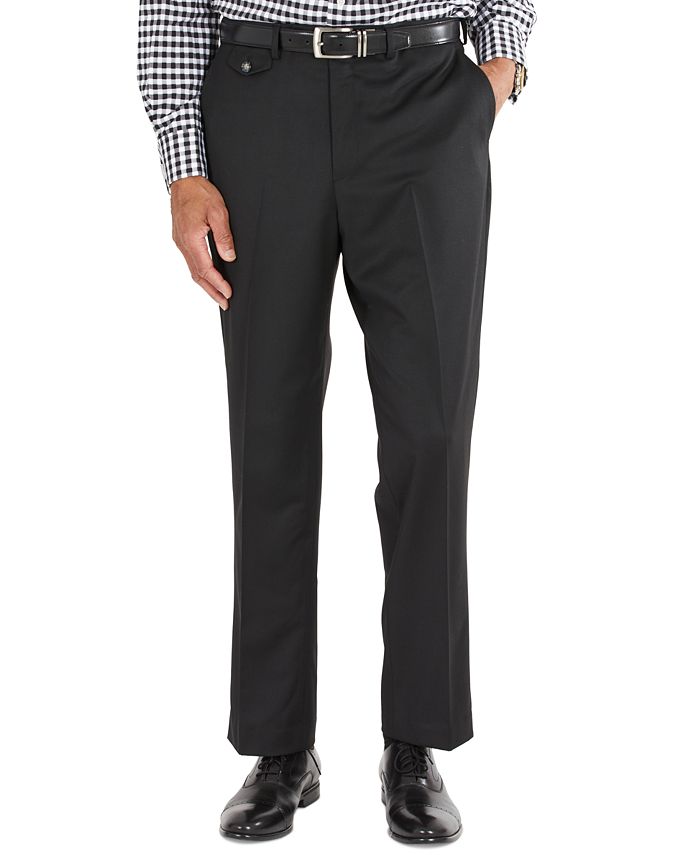 Tayion Collection Men's Classic-Fit Solid Black Suit Separates Pants ...