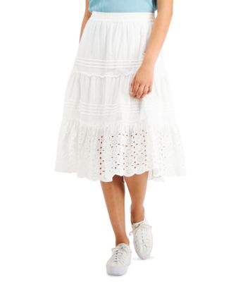 cotton skirt petite