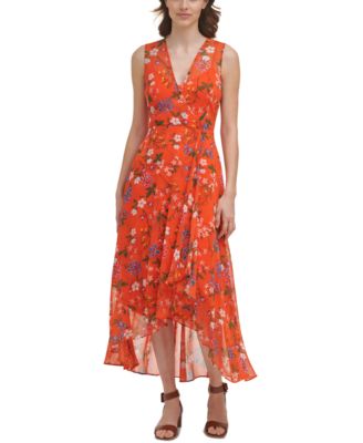 Macy's calvin klein maxi dresses online