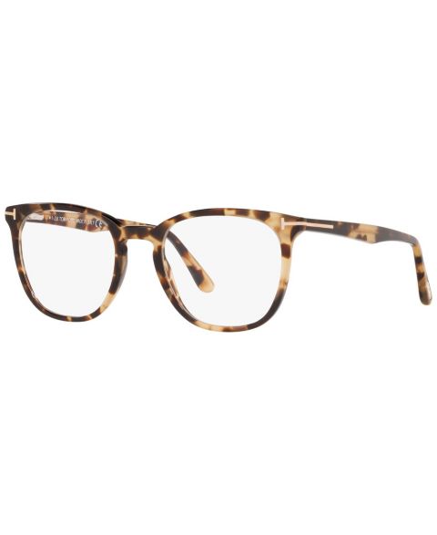 Мужские очки Tom Ford Man Irregular Plastic FT5506 Eyeglasses, цвет: Коричневый