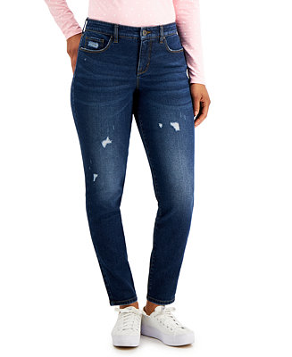 Style & Co Petite Curvy-Fit Skinny Jeans, Created for Macy's & Reviews ...