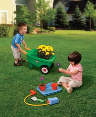 Little Tikes 2-in-1 Garden Cart & Wheelbarrow - Macy's