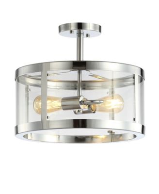 Herndon 2-Light Modern LED Flush Mount