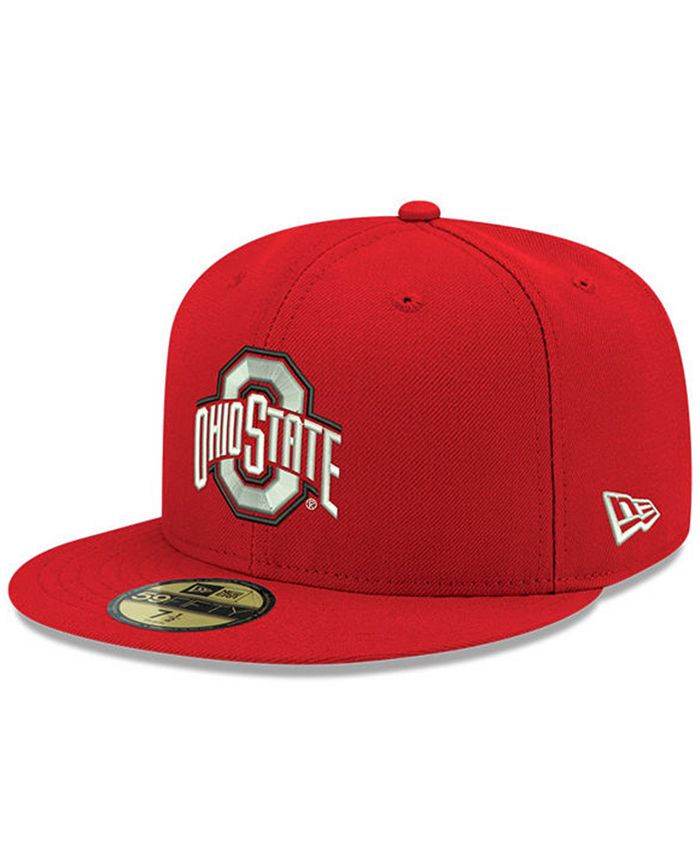 New Era Ohio State Buckeyes Authentic Collection 59FIFTY Cap - Macy's