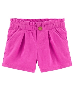 Toddler Girls Linen Shorts