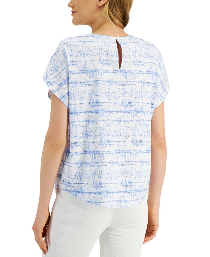 Marnie Leopard Accent Dolman Top