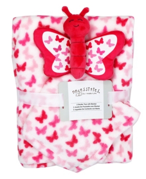 Baby Girls Blanket and Nunu Set