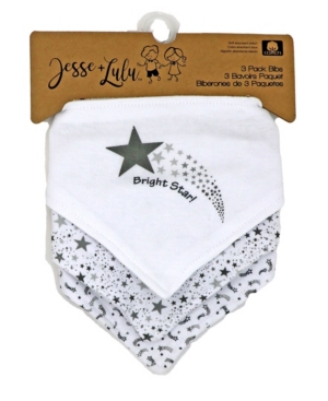 Baby Boys and Girls Bandana Baby Bibs Pack of 3
