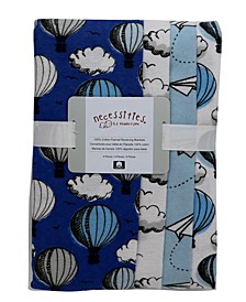 Baby Boys Receiving Blankets, Pack of 4