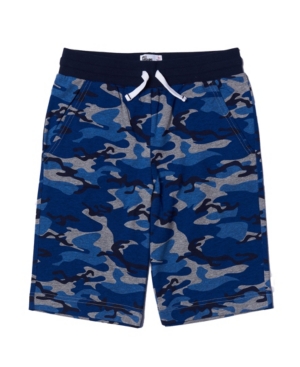 Big Boys Drawstring Waist All Over Print Short