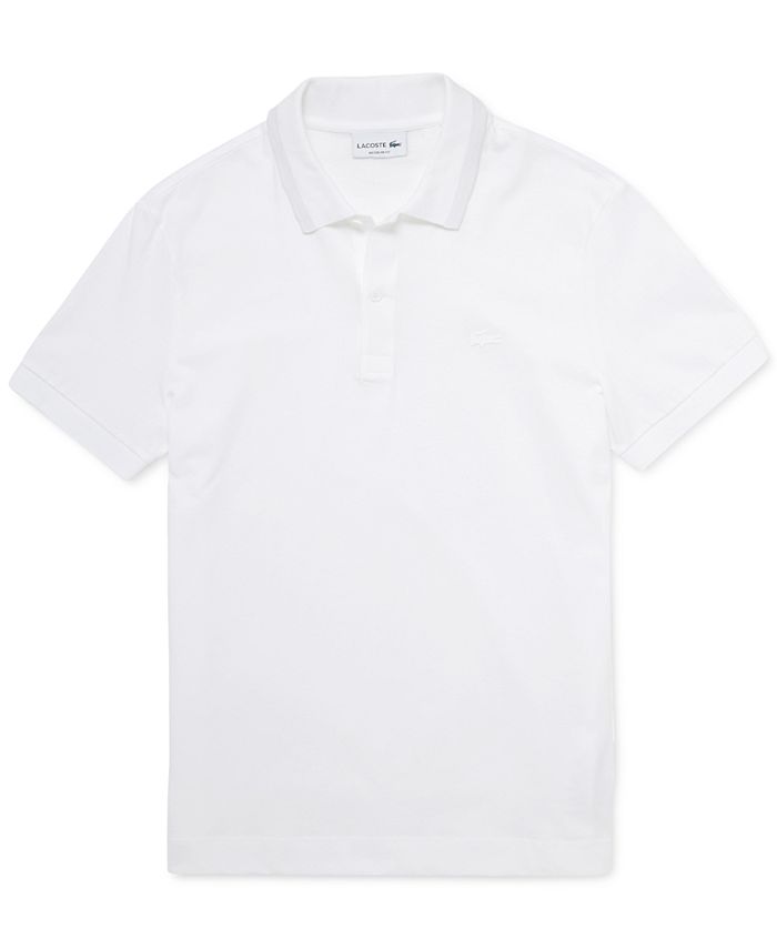 Lacoste Men's Regular Fit Fresh Semi Fancy Polo Shirt, Created for Macy ...