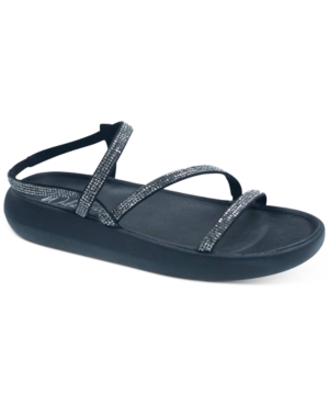 Wild Pair Prudence Footbed Flat Sandals Created for Macy's Women's Shoes