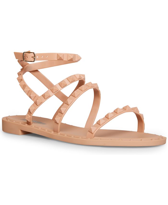 steve madden jelly block heel sandals