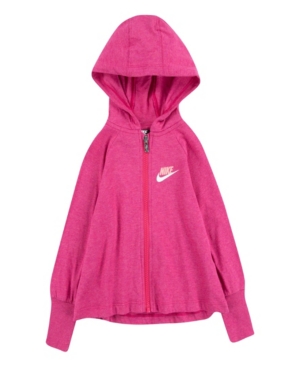 Nike Toddler Girls Jersey Essentials Full Zip Sweatshirt