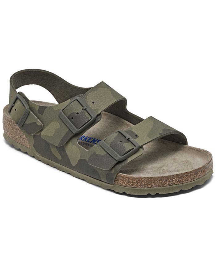 Birkenstock Men s Milano Soft Footbed Birko Flor Sandals from