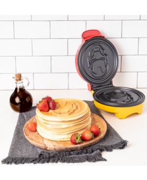 Uncanny Brands Marvel Iron Man Waffle Maker In Red