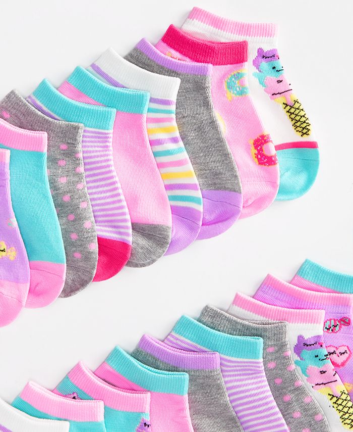 Trimfit Big Girls 20Pk. Low Cut Socks Macy's