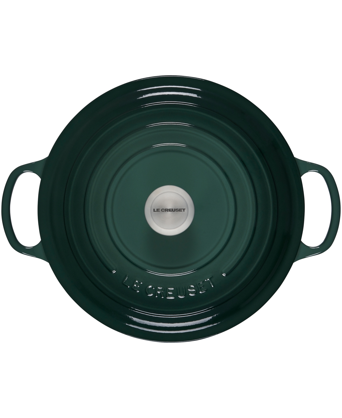 Le Creuset 9-qt. Signature Enameled Cast Iron Round Dutch Oven In Green