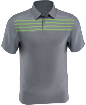 Big Boys Linear Full Frontal Print Short Sleeve Golf Polo Shirt