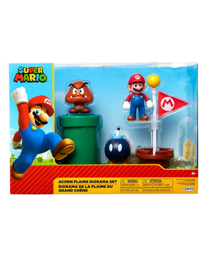 Super Mario - 2.5" Acorn Plains Diorama