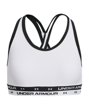 Under Armour Big Girls Crossback Solid Sports Bra