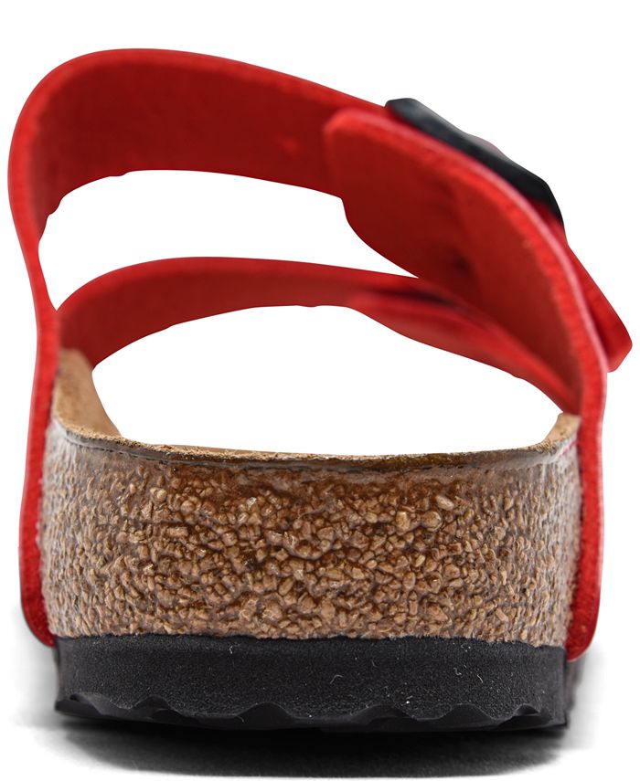 Birkenstock Women's Arizona Birko-Flor Patent Casual Sandals from ...