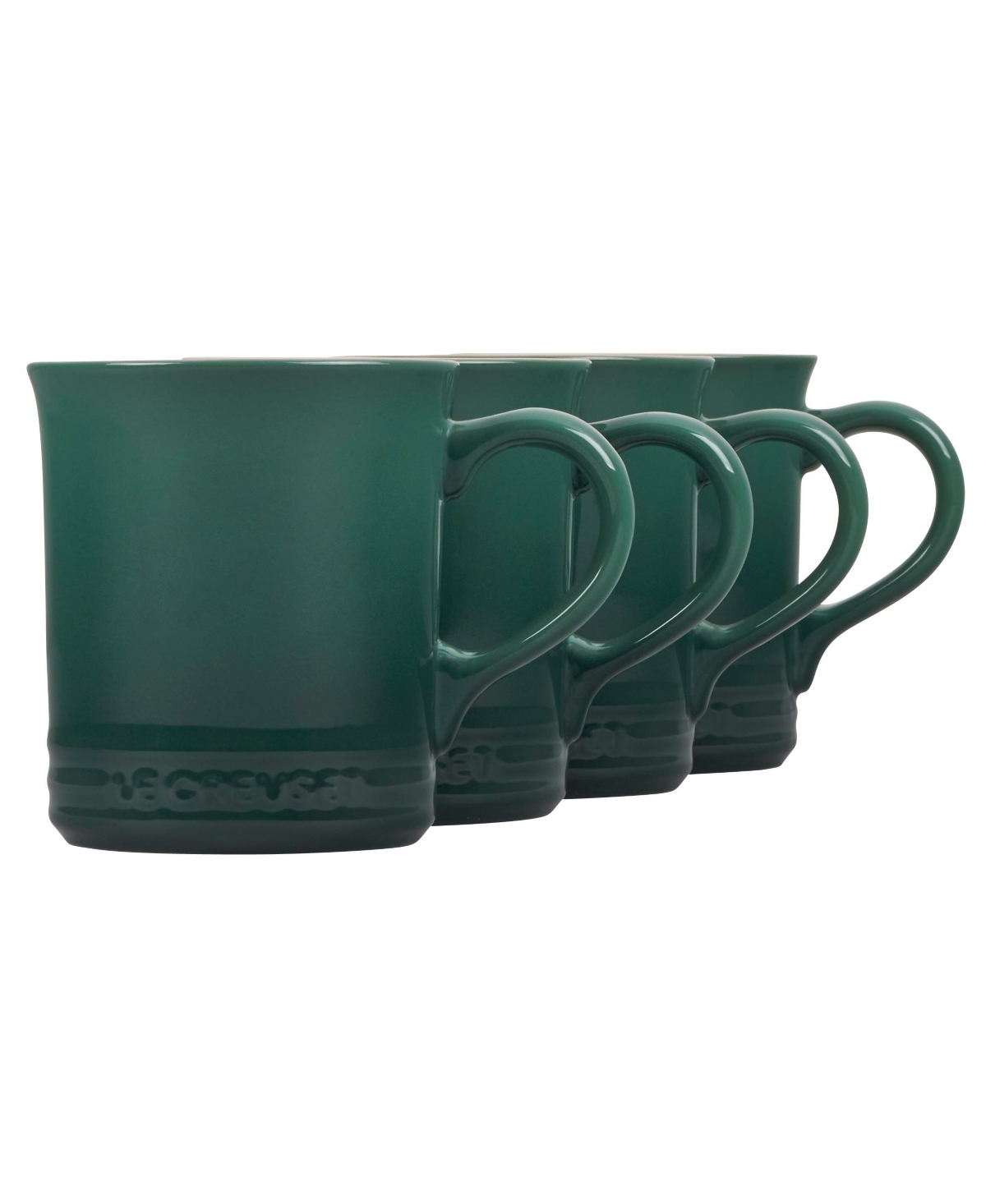 13 oz. Stoneware Set of Four Coffee Mugs - Artichaut