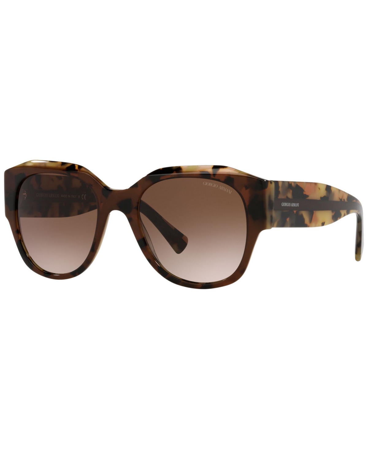 Giorgio Armani Women's Sunglasses, Ar8140 In Brown Tortoise,gradient Brown