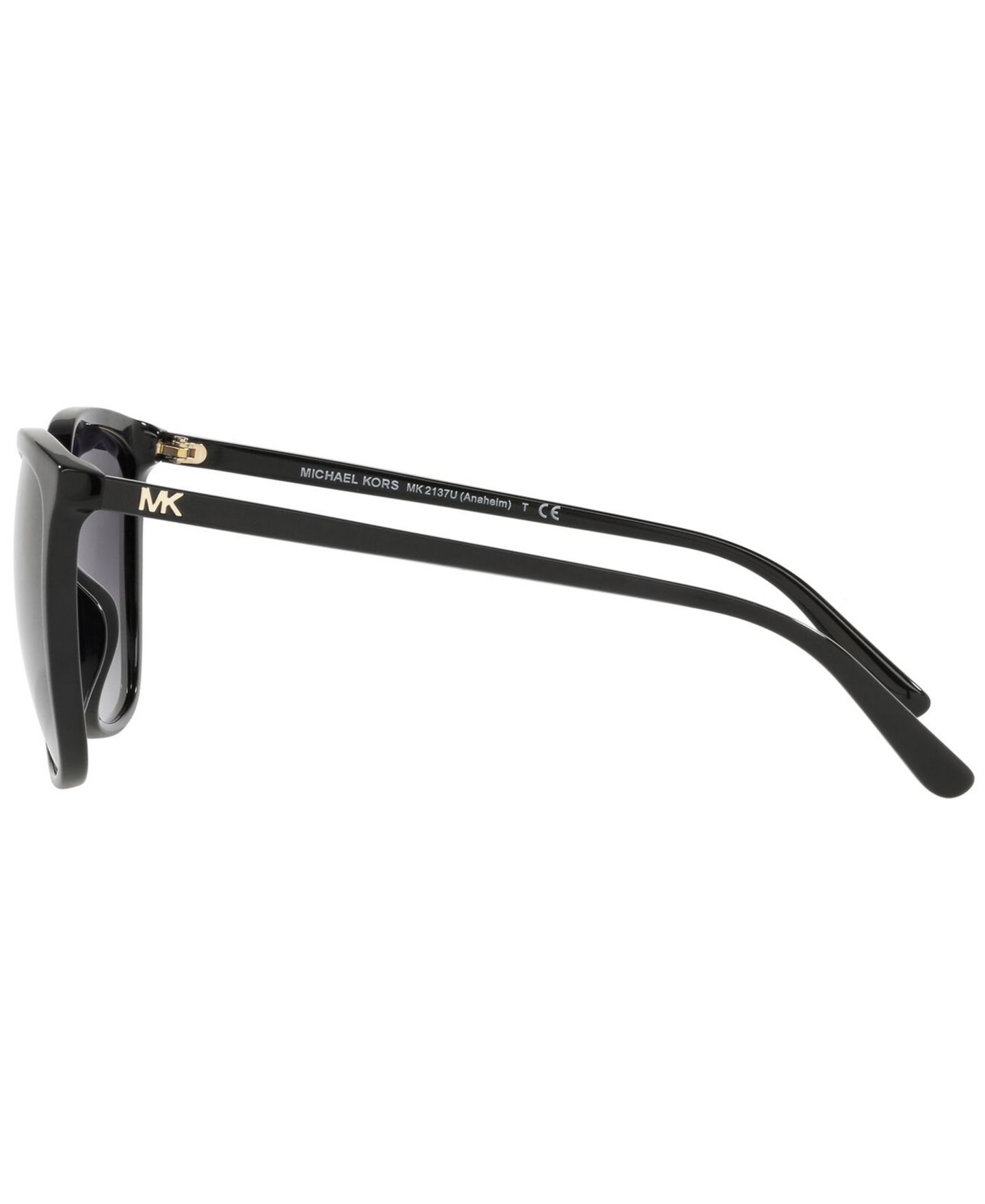 Женские солнцезащитные очки Michael Kors Polarized Sunglasses, MK2137, цвет: Чёрный / Тёмный серый — фото 6