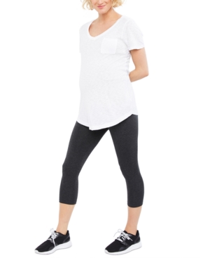 Luxe Ultra Soft Maternity Cropped Leggings