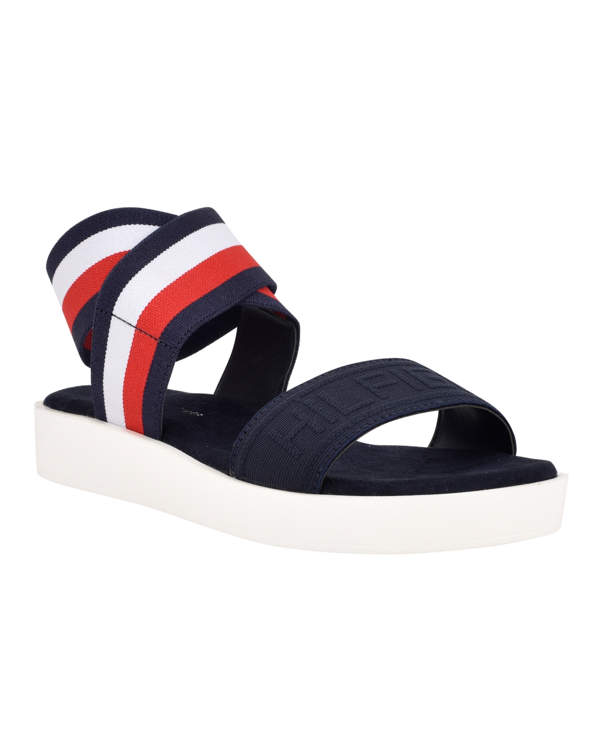UPC 195182475033 product image for Tommy Hilfiger Women's Springi Stretch Ankle Wrap Sandals Women's Shoes | upcitemdb.com