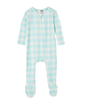 Baby Boys The Snug Long Sleeve Zip Romper