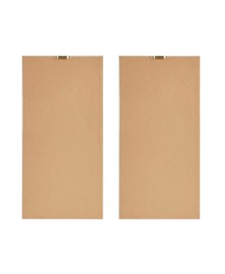 Avant Garden 2 Piece Floral Natural Shadowbox Set, 12" x 24"